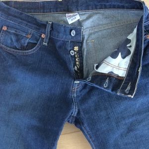 Lucky brand dungarees size 32 boot cut